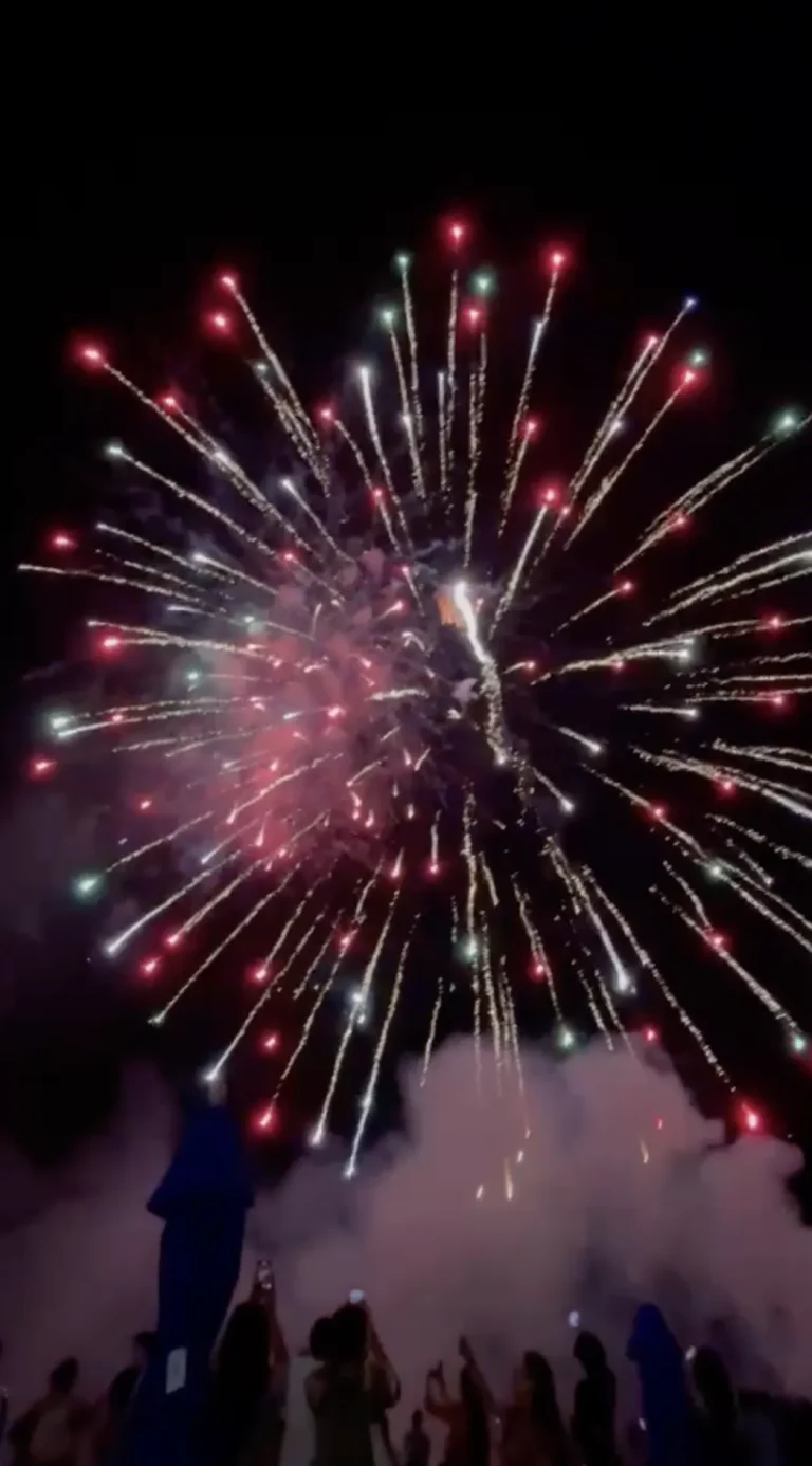 firework crowd cover